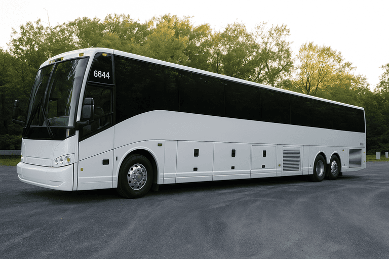 exterior of Royal Oak Charter Bus coach bus