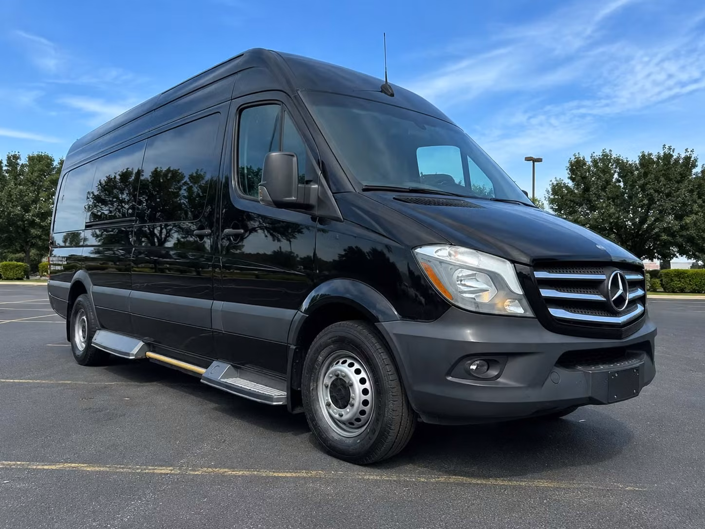 royal oak sprinter van rental with driver